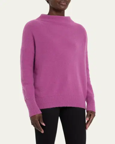 Vince Boiled Cashmere Turtleneck Pullover | Thumbnail 8