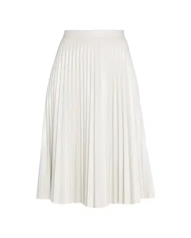 Proenza Schouler White Label Pleated Vegan Leather Midi Skirt | Thumbnail 1