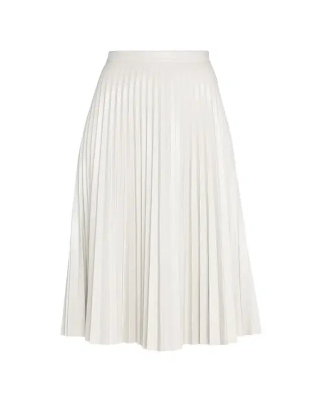 Proenza Schouler White Label Pleated Vegan Leather Midi Skirt
