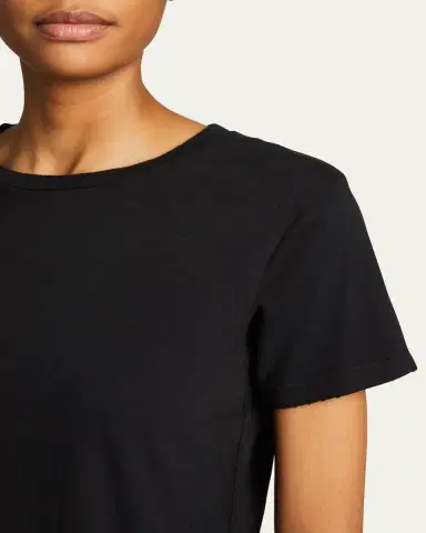 AMO Denim Babe Cropped Crewneck Tee | Thumbnail 5 AMO Denim Babe Cropped Crewneck Tee | Thumbnail 5