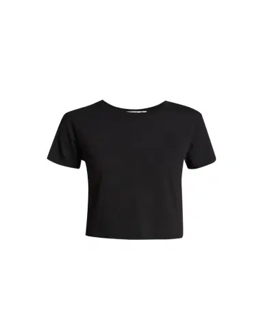 AMO Denim Babe Cropped Crewneck Tee | Thumbnail 1 AMO Denim Babe Cropped Crewneck Tee | Thumbnail 1