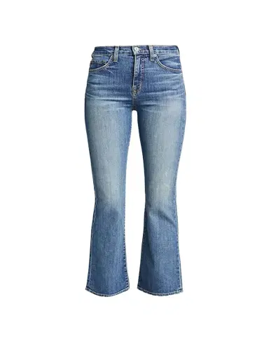 Nili Lotan Mid-Rise Bootcut Crop Jeans | Thumbnail 1