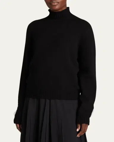 The Row Kensington High-Neck Cashmere Sweater | Thumbnail 4