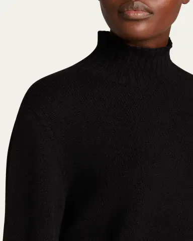 The Row Kensington High-Neck Cashmere Sweater | Thumbnail 5