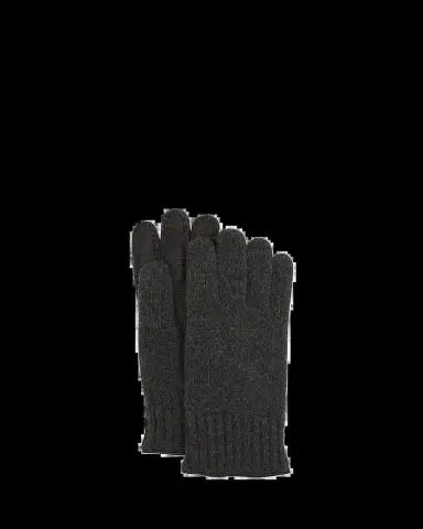 Bergdorf Goodman Men's Cashmere Jersey Gloves w/ Deerskin Palms | Thumbnail 2