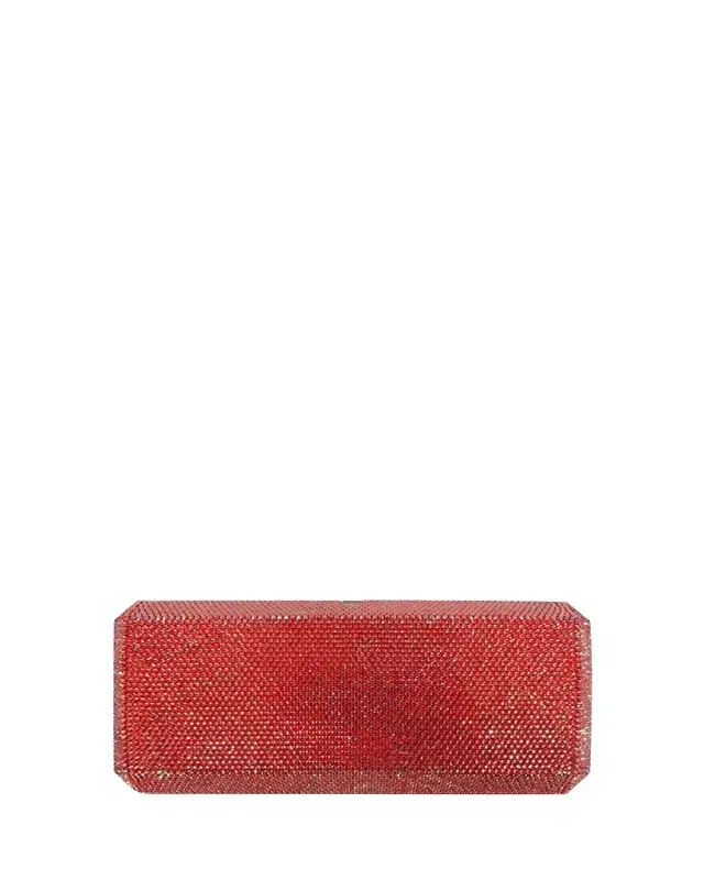 Slim Rectangle Crystal Clutch Bag