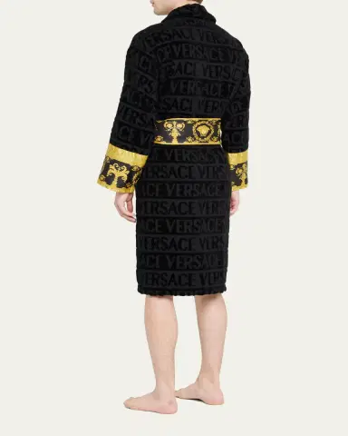 Versace Unisex Barocco Sleeve Robe | Thumbnail 3