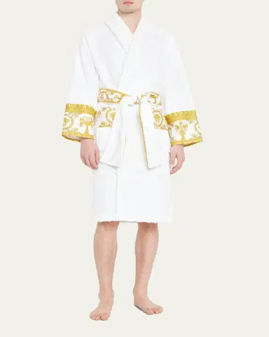 Versace Unisex Barocco Sleeve Robe | Thumbnail 6