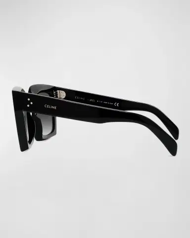 CELINE Rectangle Acetate Sunglasses | Thumbnail 2 CELINE Rectangle Acetate Sunglasses | Thumbnail 2