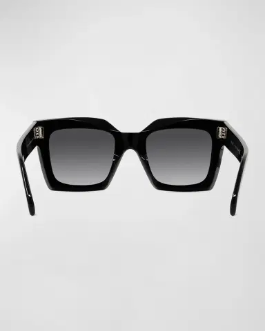 CELINE Rectangle Acetate Sunglasses | Thumbnail 5 CELINE Rectangle Acetate Sunglasses | Thumbnail 5
