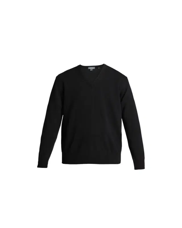 Men's Classic 12GG Cashmere V-Neck Sweater