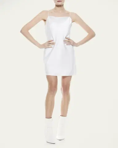 Alice + Olivia Harmony Mini Slip Dress | Thumbnail 4