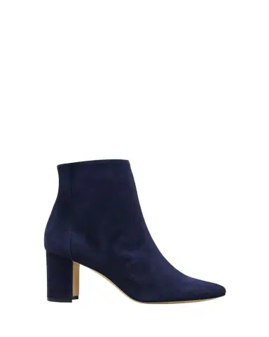 Manolo Blahnik Rosie Suede Zip Ankle Booties | Thumbnail 1