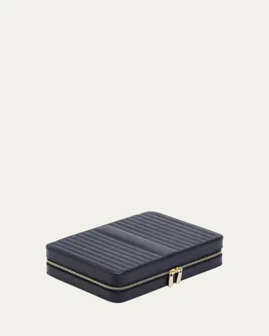 Wolf Maria Large Quilted Zip Jewelry Case | Thumbnail 3 Wolf Maria Large Quilted Zip Jewelry Case | Thumbnail 3