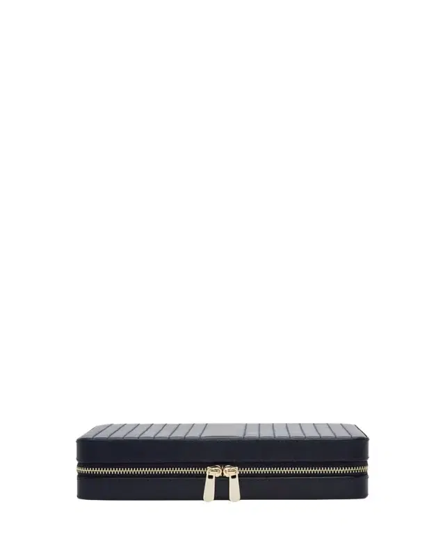 WOLF Maria Large Quilted Zip Jewelry Case