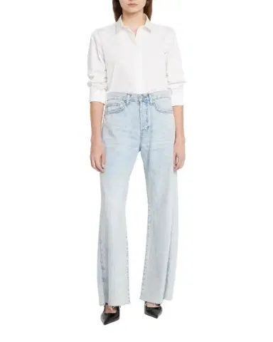 Veronica Beard Taylor Wide-Leg Jeans | Thumbnail 1