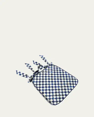 MacKenzie-Childs Royal Check Chair Cushion | Thumbnail 2