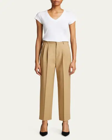 L'Agence Becca V-Neck Short-Sleeve Tee | Thumbnail 2 L'Agence Becca V-Neck Short-Sleeve Tee | Thumbnail 2