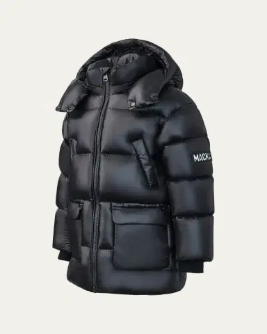Mackage Kid's Kennie Puffer Hooded Parker, Size 2- | Thumbnail 3 Mackage Kid's Kennie Puffer Hooded Parker, Size 2- | Thumbnail 3