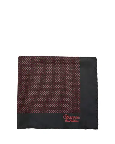 Charvet Men's Silk Dot-Print Pocket Square | Thumbnail 1