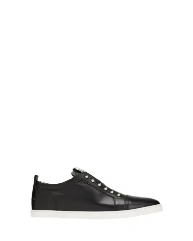 Christian Louboutin Men's F. A.V. Fique A Vontade Spiked Leather Slip-On Sneakers | Thumbnail 1 Christian Louboutin Men's F. A.V. Fique A Vontade Spiked Leather Slip-On Sneakers | Thumbnail 1