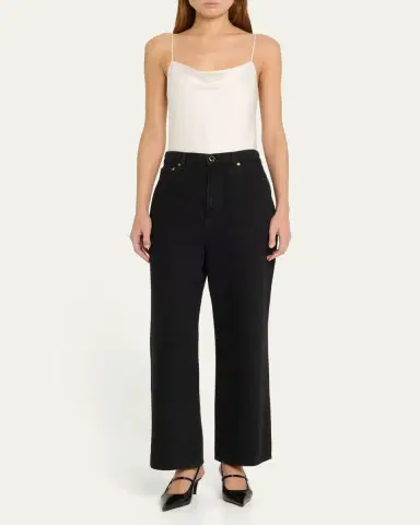 Alice + Olivia Harmon Satin Bodysuit | Thumbnail 2 Alice + Olivia Harmon Satin Bodysuit | Thumbnail 2