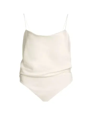 Alice + Olivia Harmon Satin Bodysuit | Thumbnail 1 Alice + Olivia Harmon Satin Bodysuit | Thumbnail 1