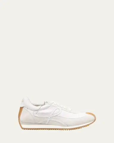 Loewe Flow Runner Suede and Leather Sneakers | Thumbnail 9