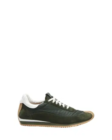 Loewe Flow Runner Suede and Leather Sneakers | Thumbnail 1