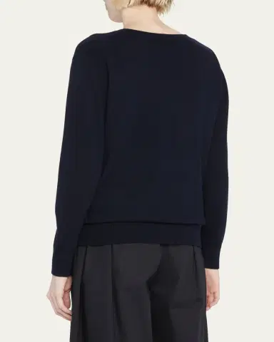 Vince Weekend V-Neck Cashmere Pullover Sweater | Thumbnail 11