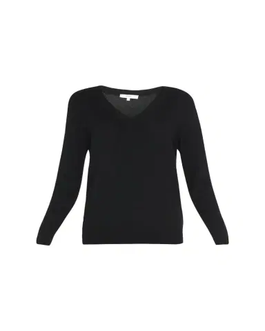 Vince Weekend V-Neck Cashmere Pullover Sweater | Thumbnail 1