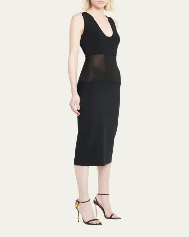 TOM FORD Lock Stiletto Sandals | Thumbnail 3 TOM FORD Lock Stiletto Sandals | Thumbnail 3