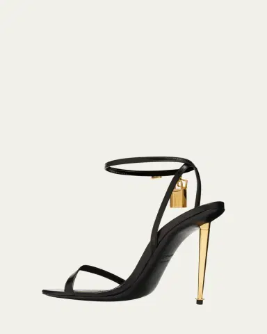 TOM FORD Lock Stiletto Sandals | Thumbnail 4 TOM FORD Lock Stiletto Sandals | Thumbnail 4