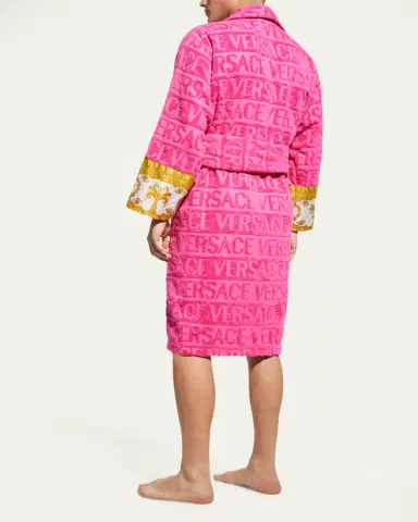 Versace Unisex Barocco Sleeve Robe | Thumbnail 7