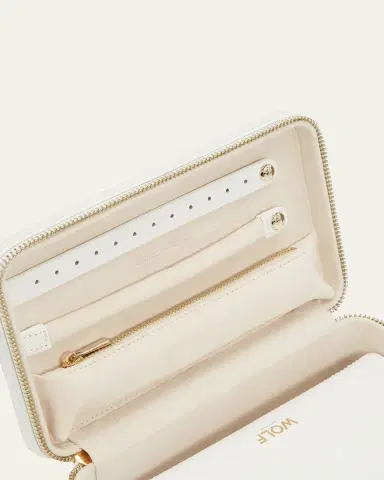 Wolf Maria Rectangle Quilted Zip Jewelry Case | Thumbnail 5