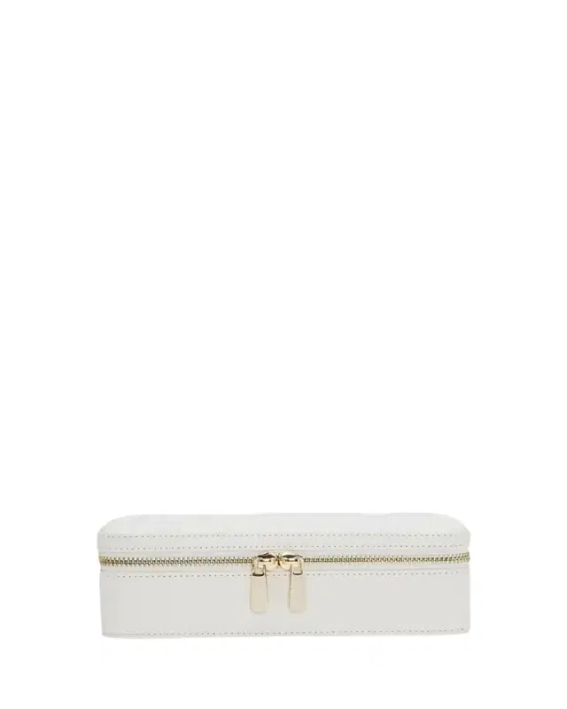 WOLF Maria Rectangle Quilted Zip Jewelry Case