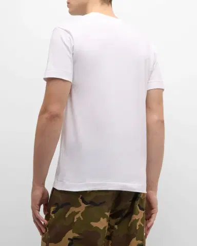 Comme des Garçons Men 's Small Heart T-Shirt | Thumbnail 4