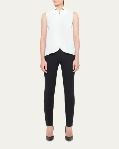 Akris Melissa Slim Ankle-Cut Pants | Thumbnail 2