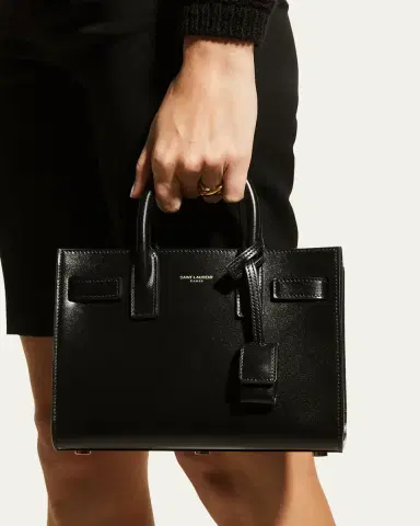 Saint Laurent Sac De Jour Nano Top-Handle Bag in Smooth Leather | Thumbnail 2