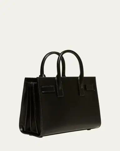 Saint Laurent Sac De Jour Nano Top-Handle Bag in Smooth Leather | Thumbnail 3