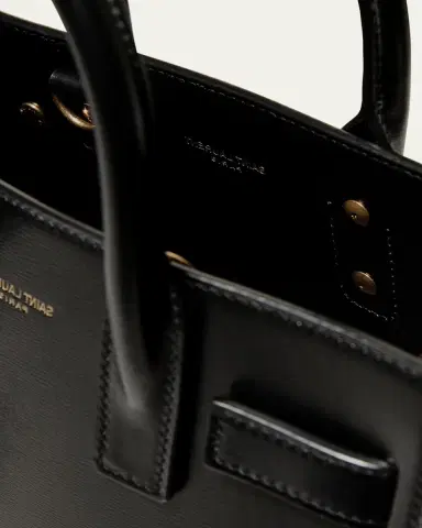 Saint Laurent Sac De Jour Nano Top-Handle Bag in Smooth Leather | Thumbnail 4