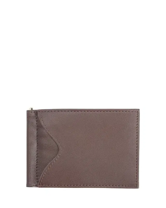 ROYCE New York Personalized RFID-Blocking Leather Money Clip