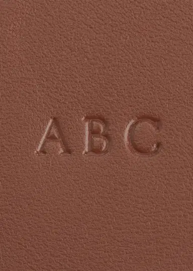 Royce New York Monogrammed Leather Weekender Duffel Bag, Personalized | Thumbnail 2