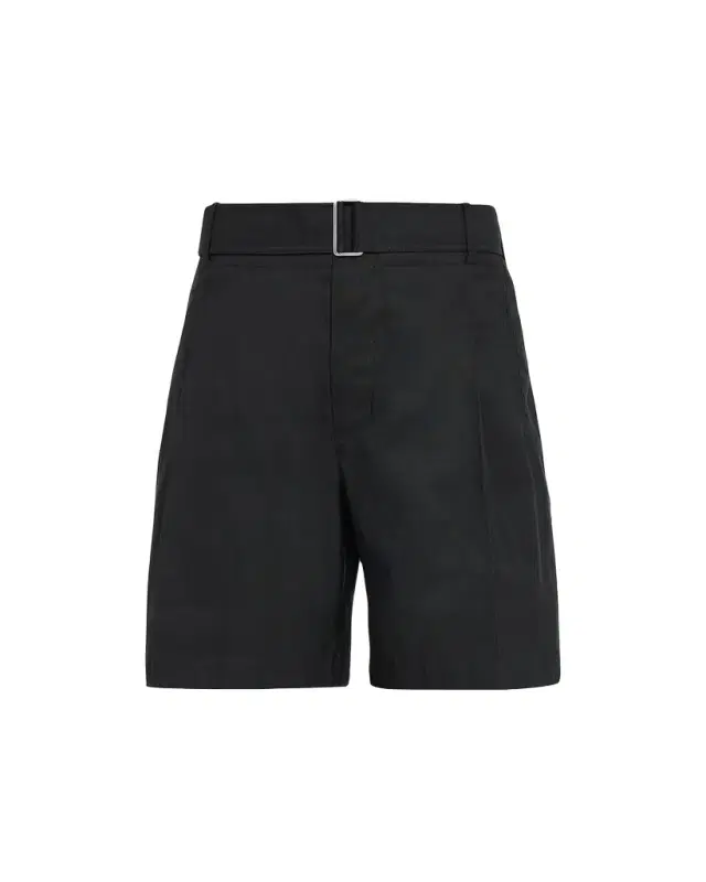 3.1 Phillip Lim Men's Pleated Self-Belt Tailored Shorts