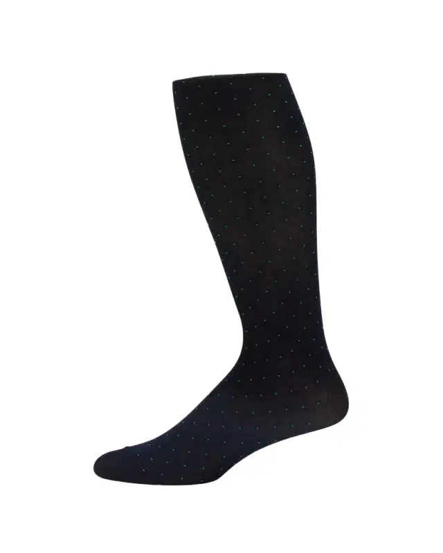 Men's Gadsbury Pindot Crew Socks