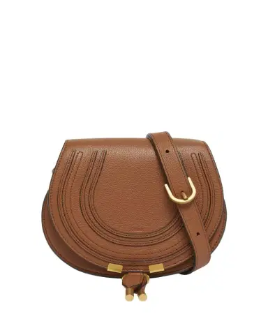 Chloé Marcie Small Crossbody Bag in Grained Calfskin | Thumbnail 1 Chloé Marcie Small Crossbody Bag in Grained Calfskin | Thumbnail 1