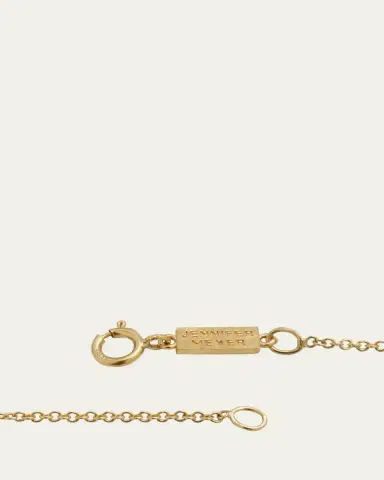 Jennifer Meyer 18k Mini Inlay Heart Necklace | Thumbnail 4