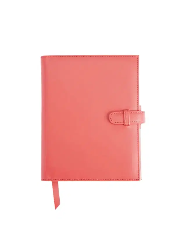 ROYCE New York Monogrammed Executive Weekly Leather Calendar Planner, Personalized