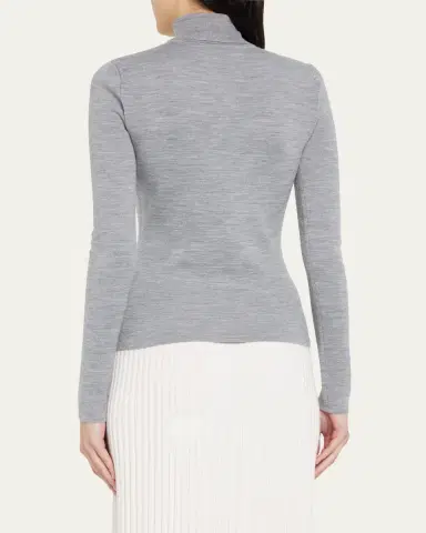 Gabriela Hearst May Wool-Cashmere Turtleneck | Thumbnail 3 Gabriela Hearst May Wool-Cashmere Turtleneck | Thumbnail 3