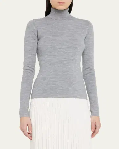 Gabriela Hearst May Wool-Cashmere Turtleneck | Thumbnail 4 Gabriela Hearst May Wool-Cashmere Turtleneck | Thumbnail 4